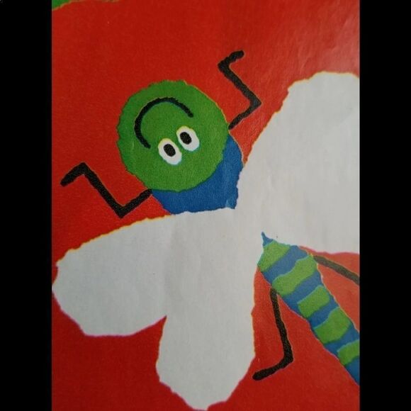 Vintage spring pond gift wrap - Picture 2 of 4